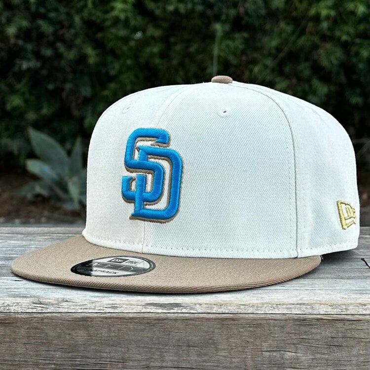New Era San Diego Padres Ivory/Khaki Team SP 950 Snapback