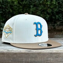 New Era Boston Ivory/Khaki 90th Anniversary Fenway 950 Snapback