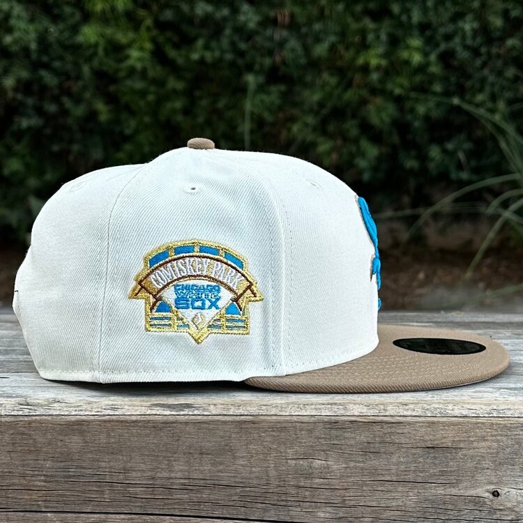 New Era White Sox Ivory/Khaki Comiskey Park 950 Snapback