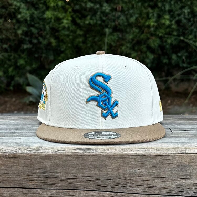 New Era White Sox Ivory/Khaki Comiskey Park 950 Snapback