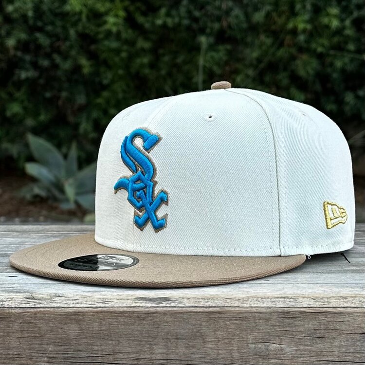 New Era White Sox Ivory/Khaki Comiskey Park 950 Snapback