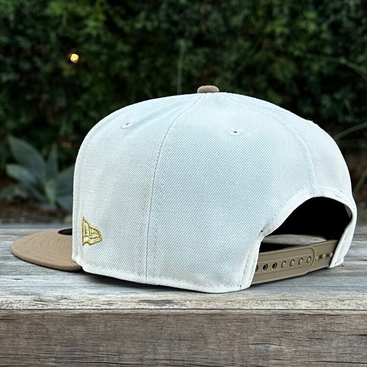 New Era Pirates Ivory/Khaki Three Golden Decades 950 Snapback