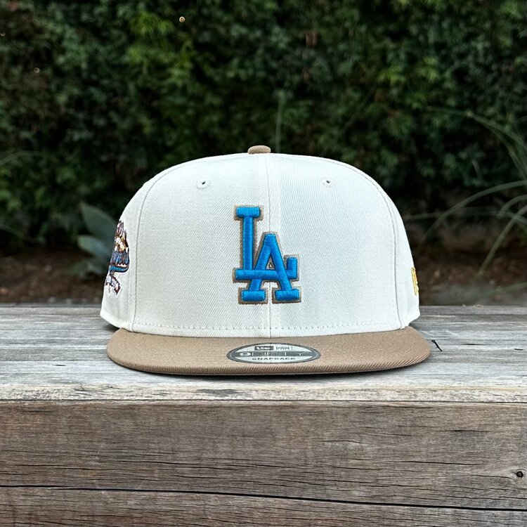 New Era LA Dodgers Ivory/Khaki 100 Years 950 Snapback