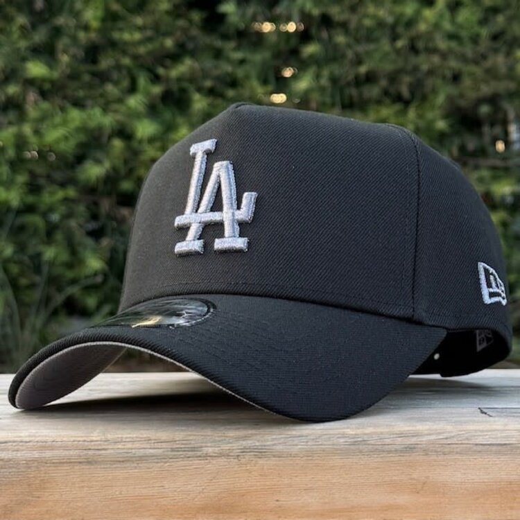 New Era LA Black Gray Metallic 60th Stadium Anniversary 940 A-Frame