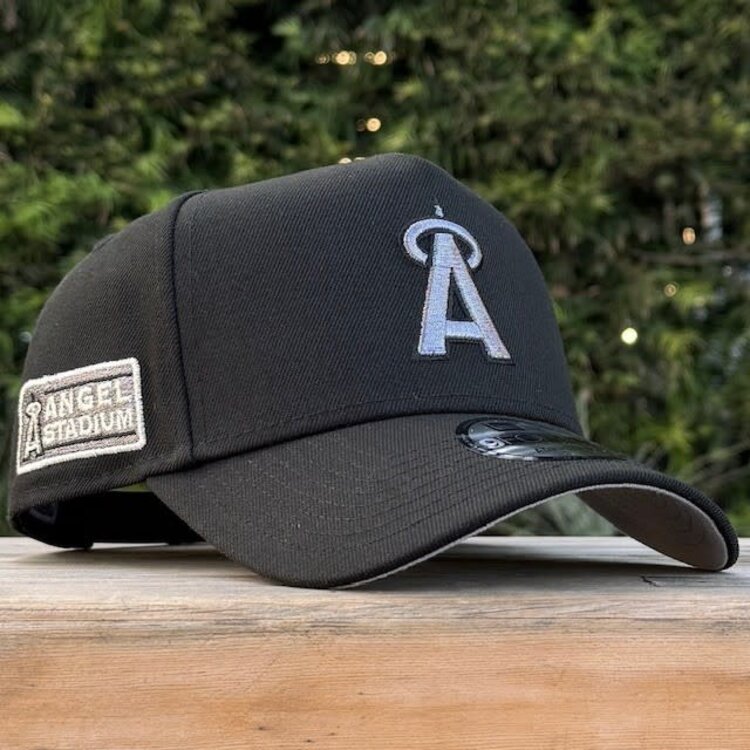 New Era Angels Black Gray Metallic Stadium SP 940 A-Frame