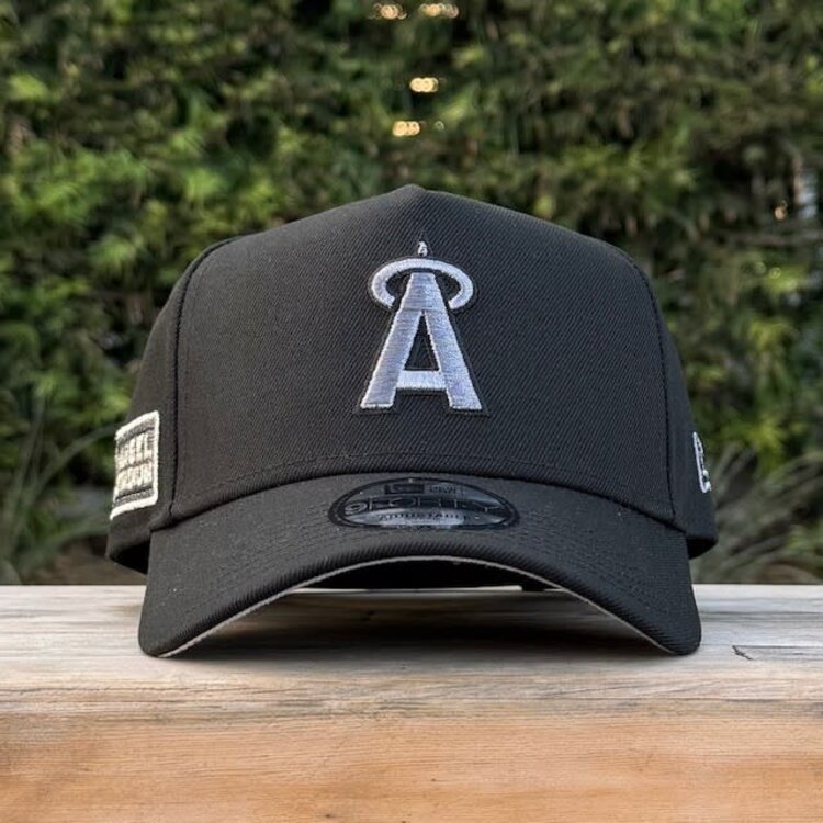 New Era Angels Black Gray Metallic Stadium SP 940 A-Frame