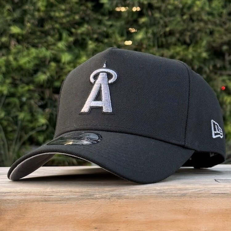 New Era Angels Black Gray Metallic Stadium SP 940 A-Frame