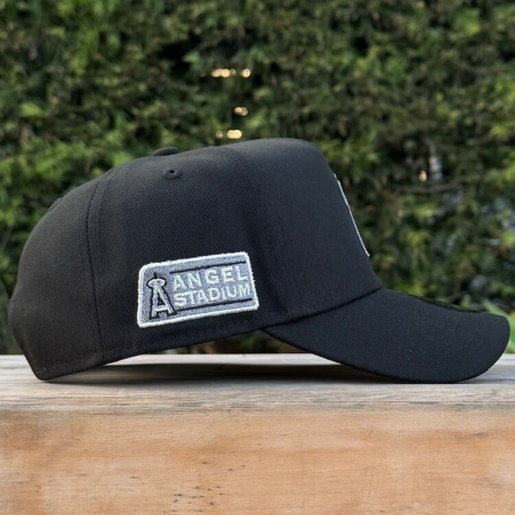 New Era Angels Black Gray Metallic Stadium SP 940 A-Frame