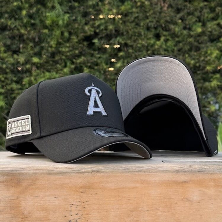 New Era Angels Black Gray Metallic Stadium SP 940 A-Frame