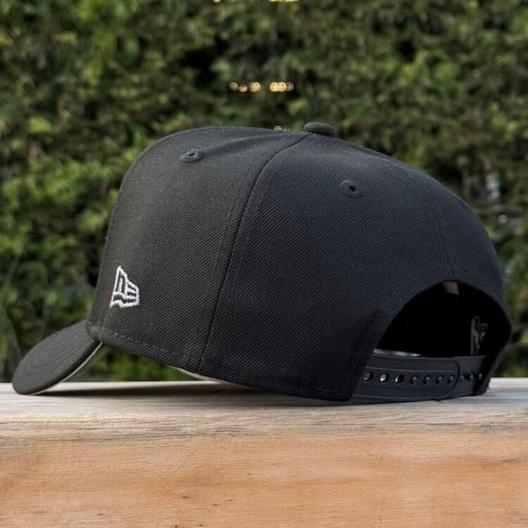New Era Atlanta Black Gray Metallic Inaugural Stadium SP 940 A-Frame