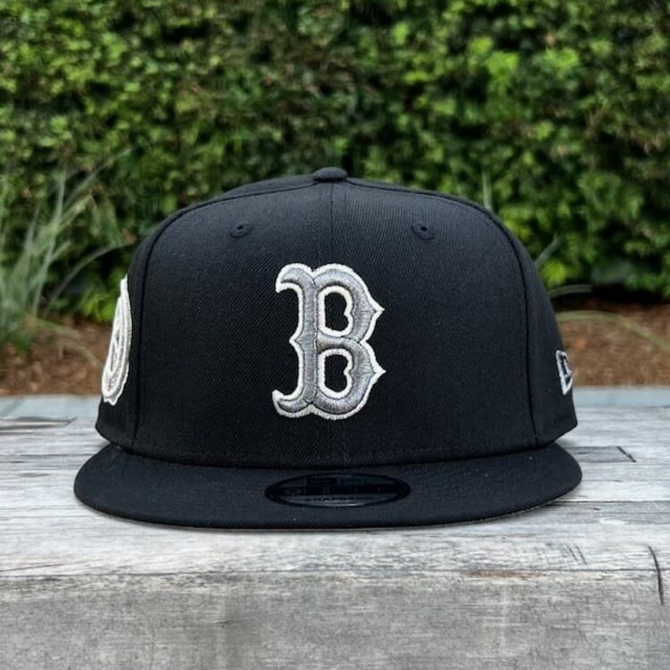 New Era Boston Black Gray Metallic 1915 World Series 950 Snapback