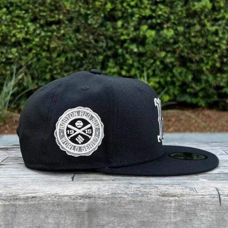 New Era Boston Black Gray Metallic 1915 World Series 950 Snapback
