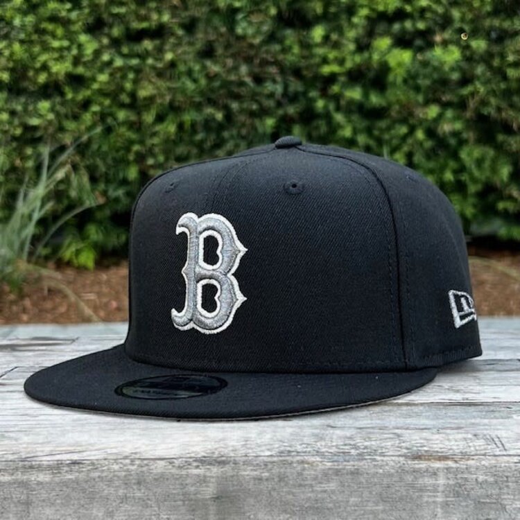 New Era Boston Black Gray Metallic 1915 World Series 950 Snapback