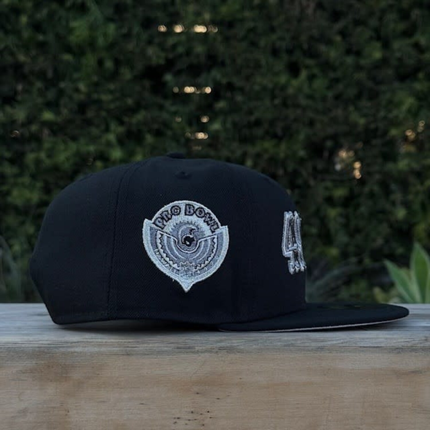 49ers Retro Black Gray Metallic Pro Bowl 950 Snapback - The Locker