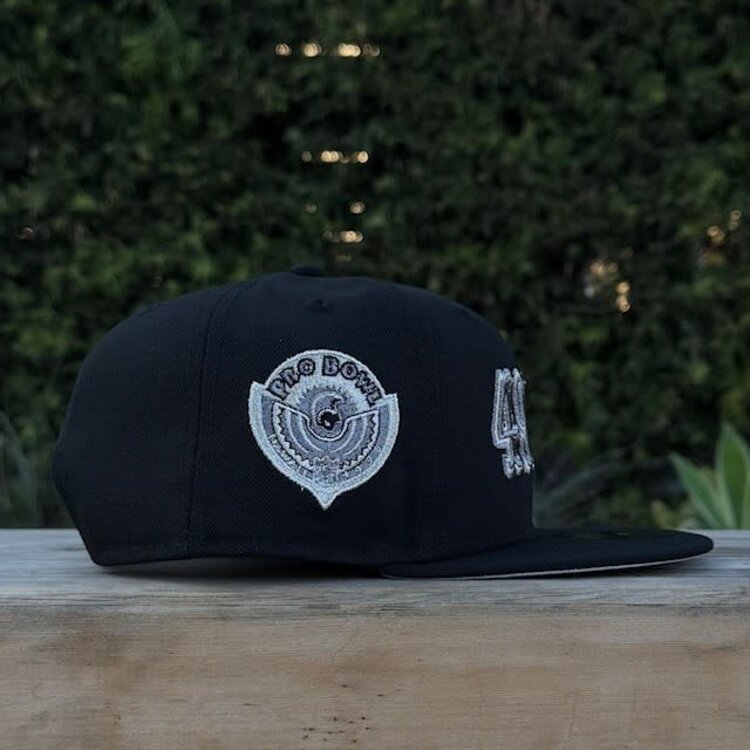 New Era 49ers Retro Black Gray Metallic Pro Bowl 950 Snapback