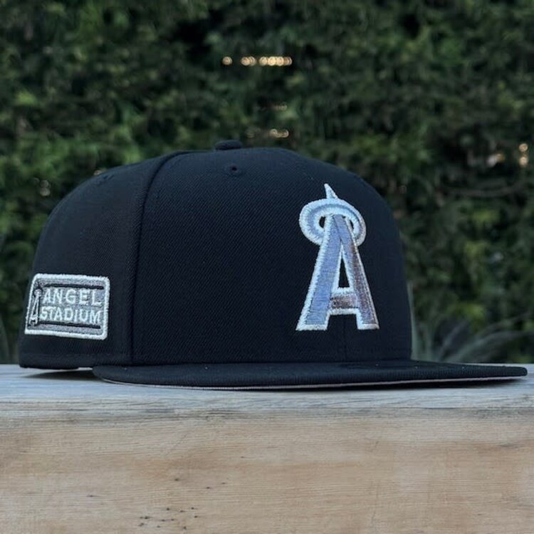 New Era Angels Black Gray Metallic Stadium SP 950 Snapback