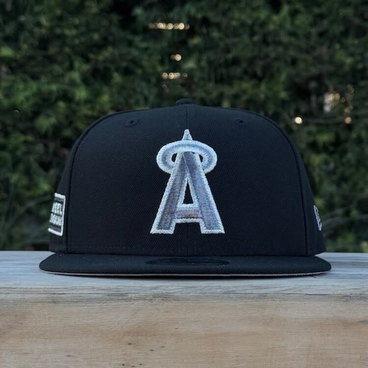 New Era Angels Black Gray Metallic Stadium SP 950 Snapback
