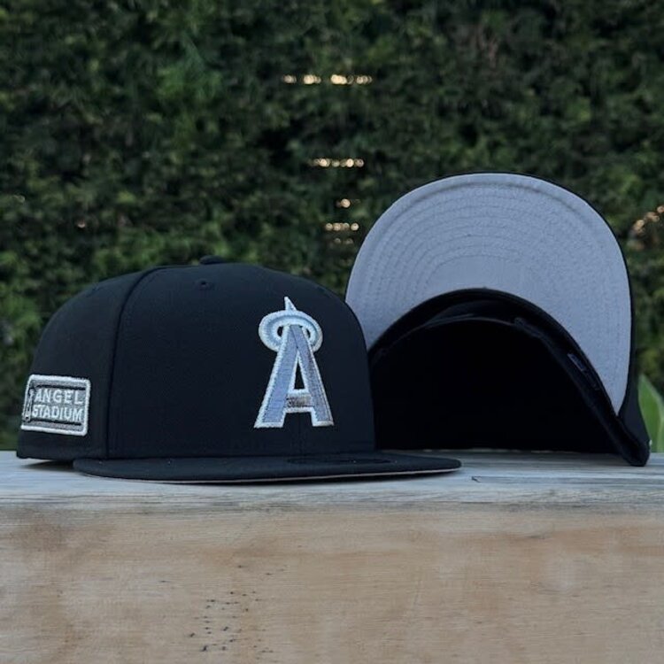 New Era Angels Black Gray Metallic Stadium SP 950 Snapback