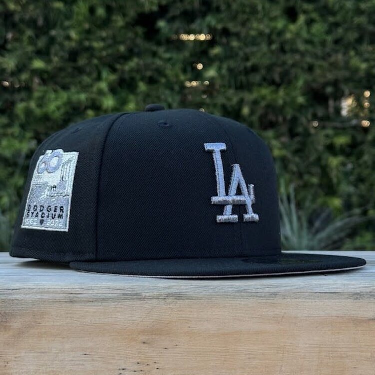 New Era LA Black Gray Metallic 60th Stadium Anniversary 950 Snapback