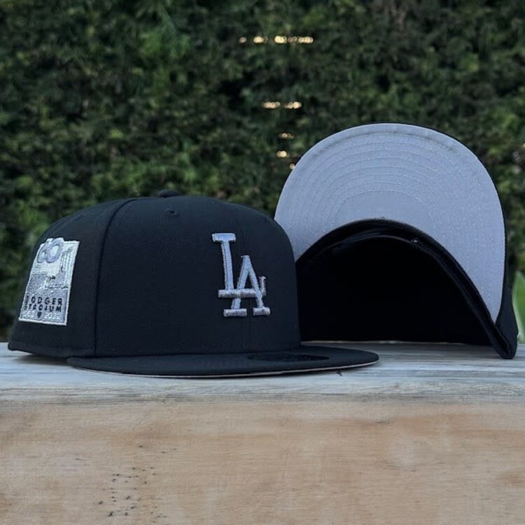 New Era LA Black Gray Metallic 60th Stadium Anniversary 950 Snapback