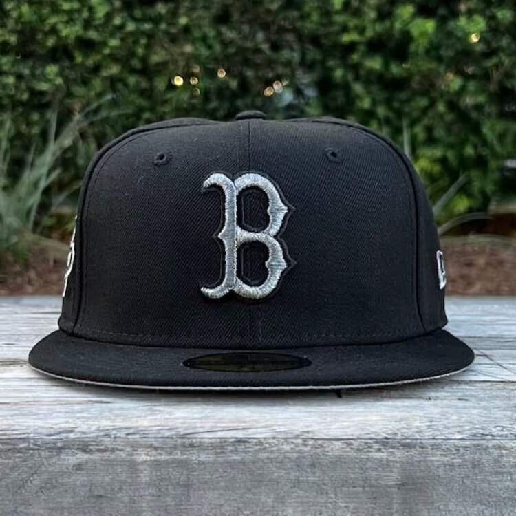 New Era Boston Black Gray Metallic 1961 ASG