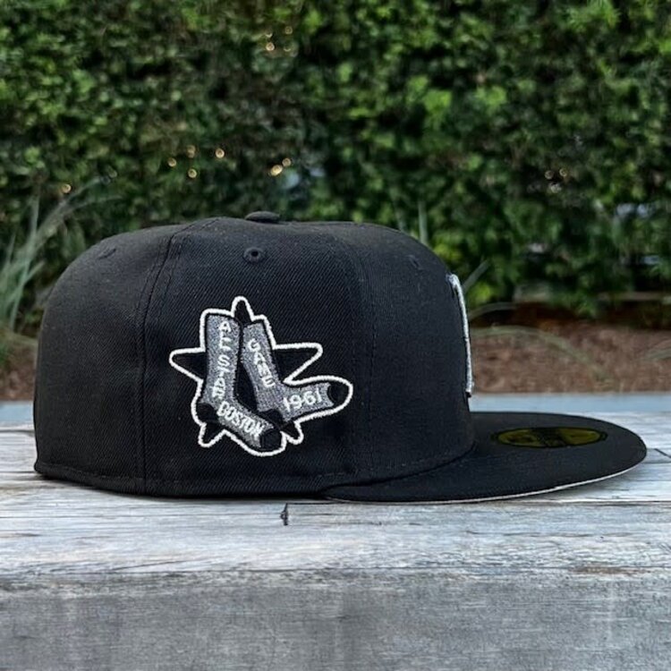 New Era Boston Black Gray Metallic 1961 ASG