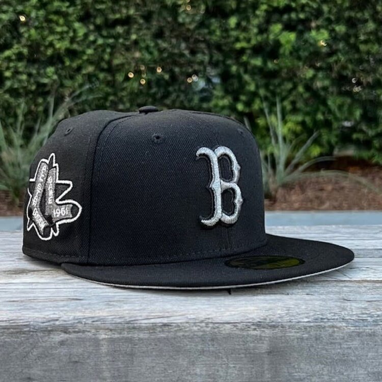 New Era Boston Black Gray Metallic 1961 ASG