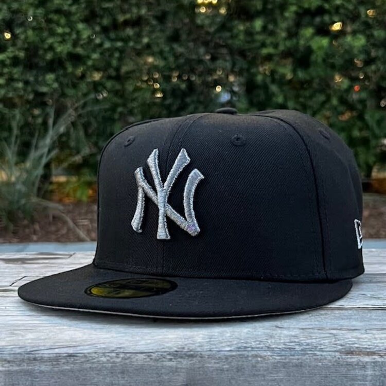 New Era NY Black Gray Metallic 50th Stadium Anniversary