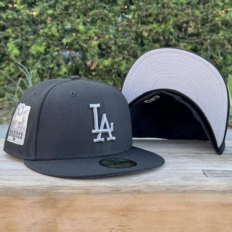 New Era LA Black Gray Metallic 60th Stadium Anniversary