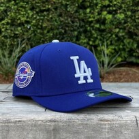 New Era LA Royal Back to Back World Series Champs Circle SP 970 Stretch Snap