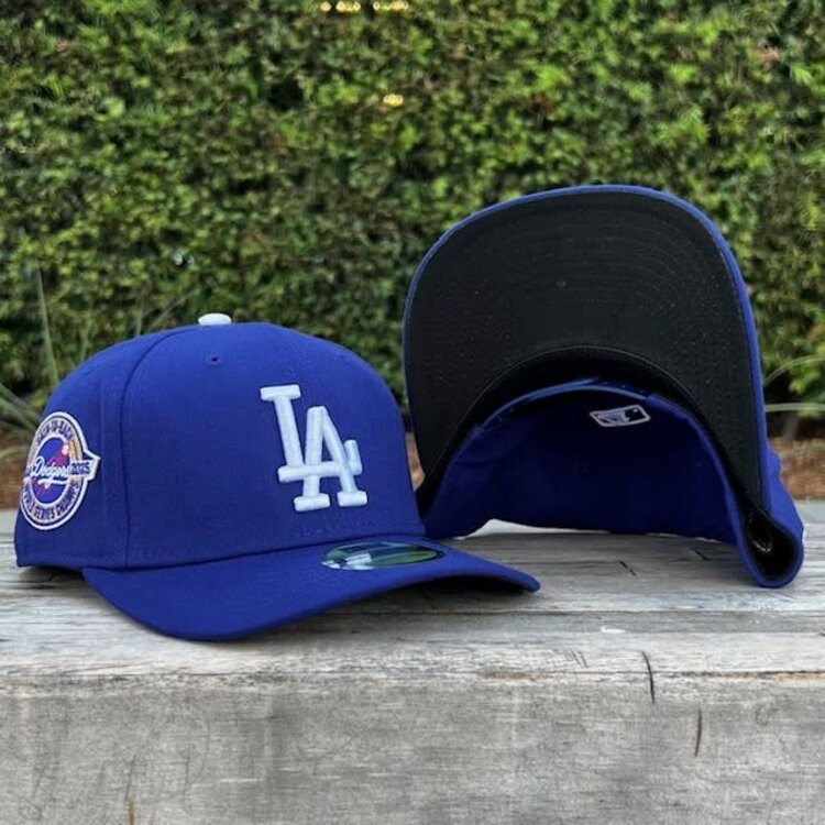 New Era LA Royal Back to Back World Series Champs Circle SP 970 Stretch Snap