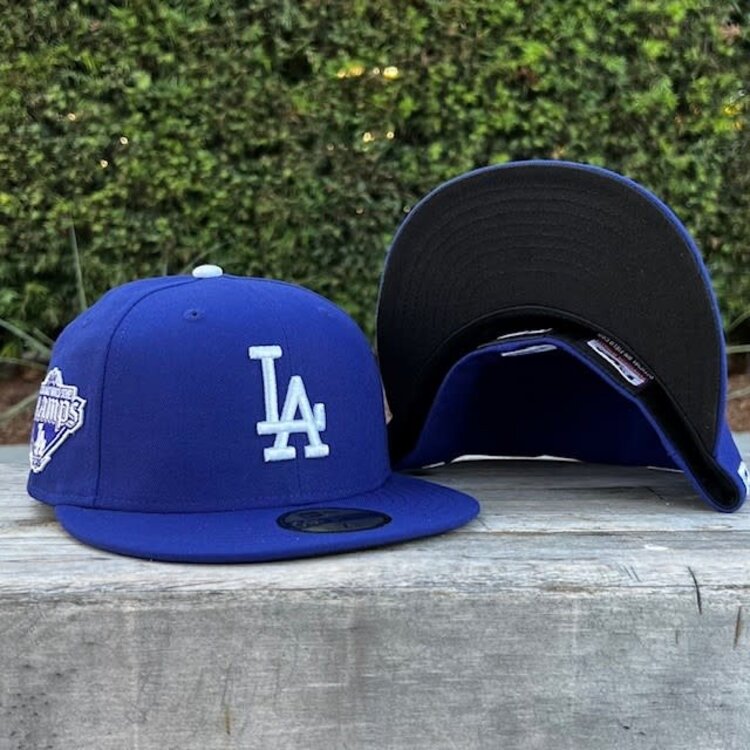 New Era LA Dodgers Royal Back to Back World Series Champs Diamond SP