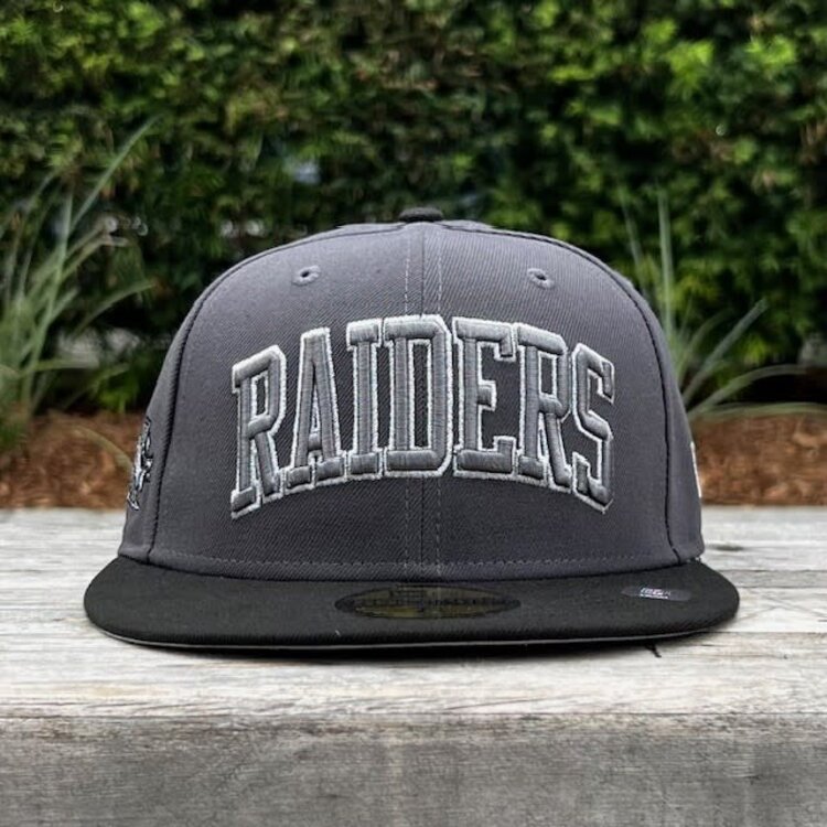 New Era Raiders Graphite/Black Arch SBXVIII