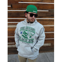 New Era Eagles Men's NE Sum Class Gray P/O Hoodie