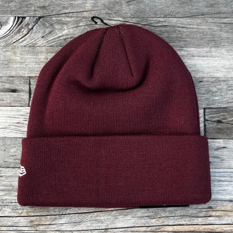 New Era LA Dodgers New Era Maroon Cuffed Knit