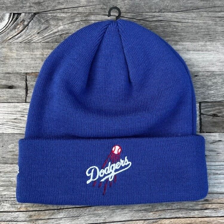 New Era LA Dodgers New Era Royal 2-Hit Shooting Ball Cuffed Knit