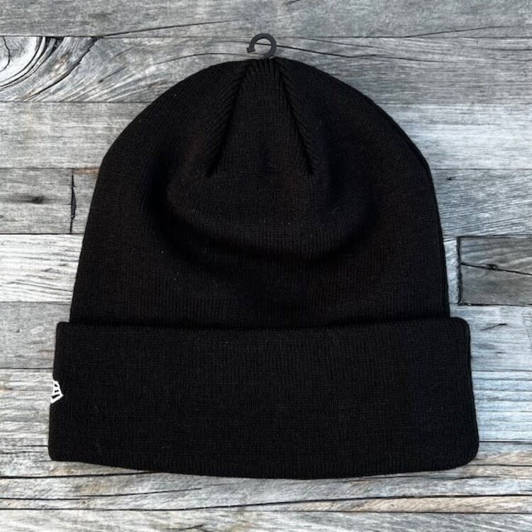 New Era Raiders New Era Black Team Cuffed Knit