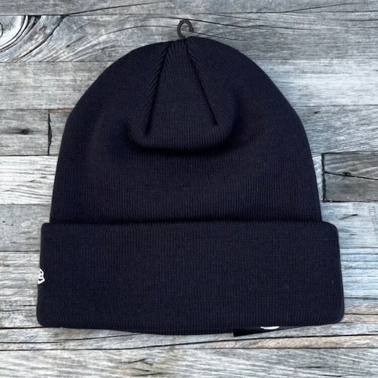 New Era NY Yankees New Era Navy White Cuffed Knit