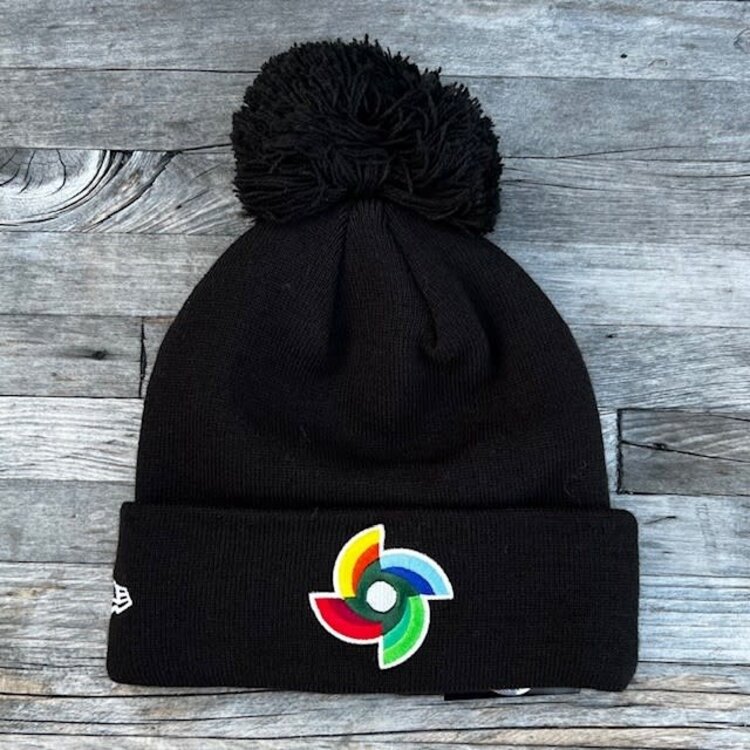 New Era Mexico New Era WBC Black Cuffed Knit