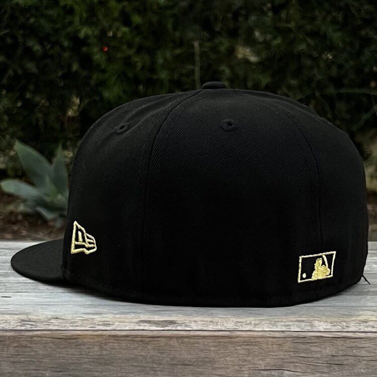 New Era LA Dodgers Black Metallic Gold 100th