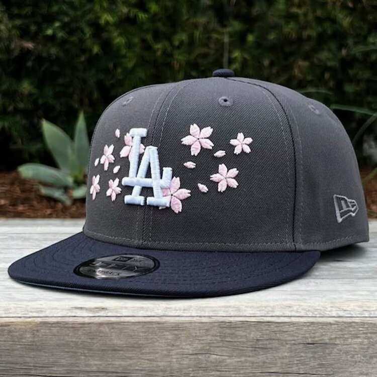 New Era LA Graphite/Navy Cherry Blossom Kanji SP