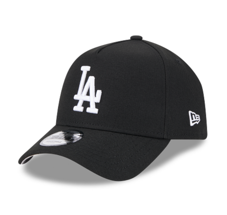 New Era LA Black White Gray UV 940 A-Frame