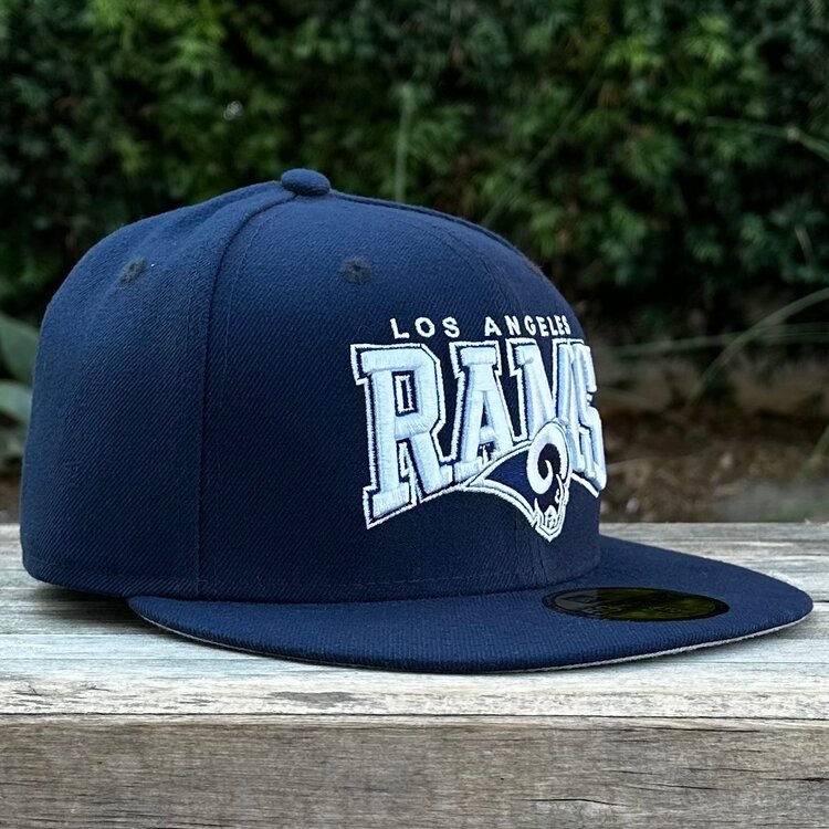 New Era Rams C Blue Arch Logo