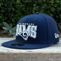 New Era Rams C Blue Arch Logo