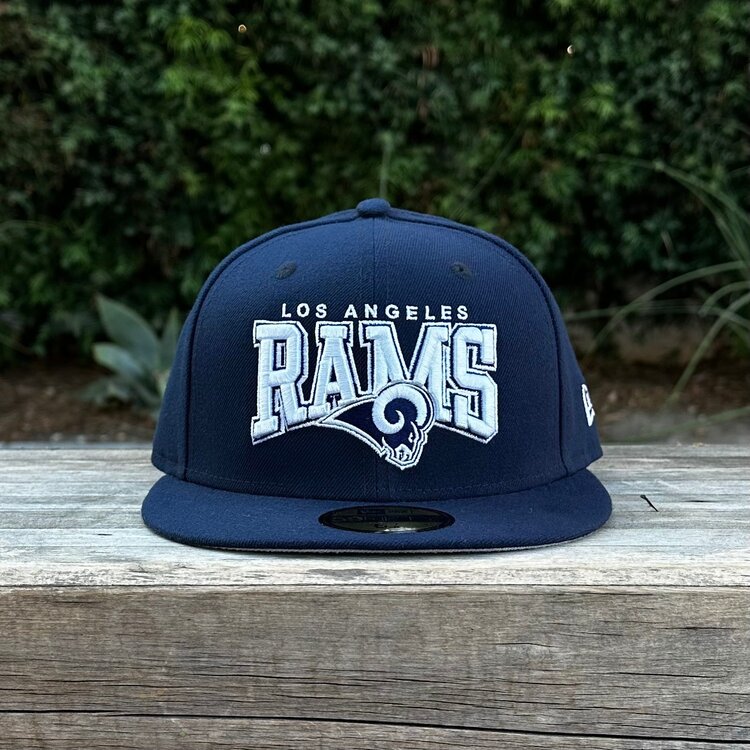 New Era Rams C Blue Arch Logo