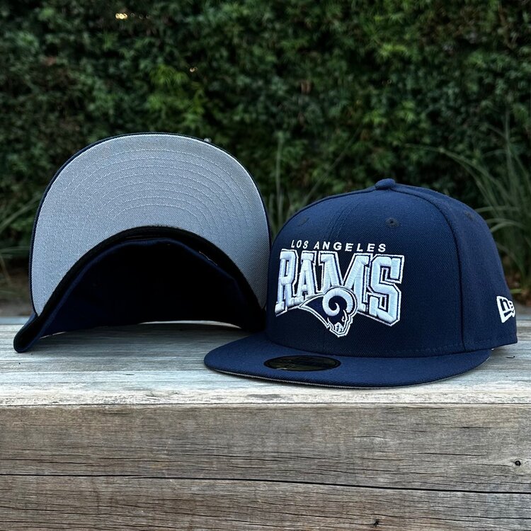 New Era Rams C Blue Arch Logo