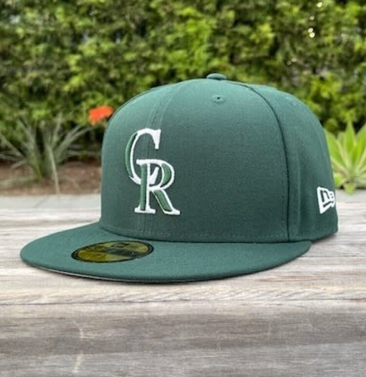 New Era Rockies Dark Green Gray UV