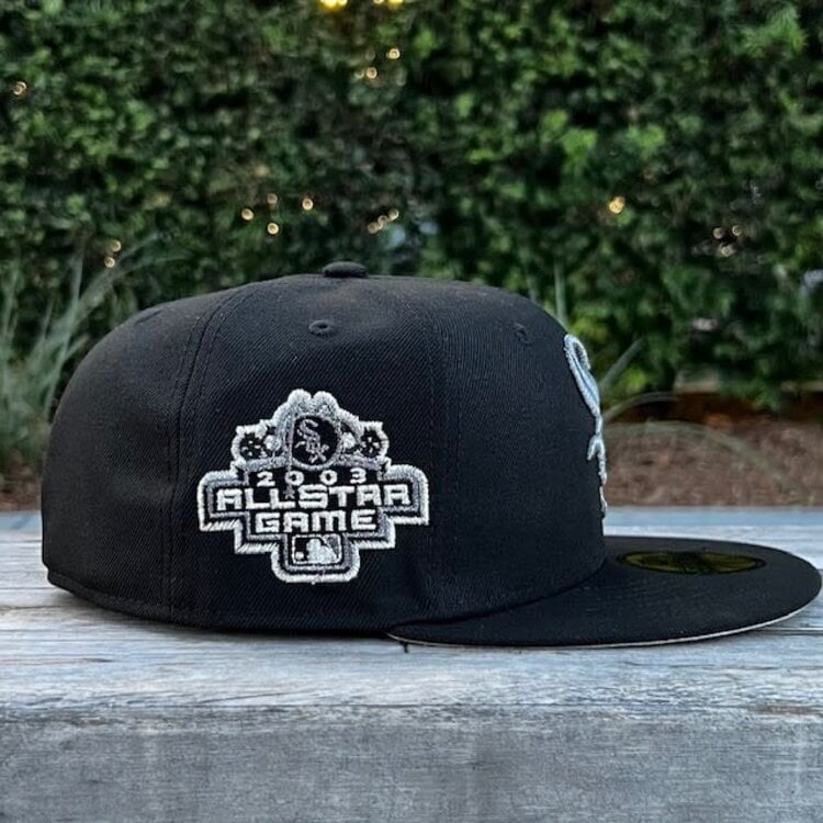 New Era White Sox Black Gray Metallic 2003 ASG