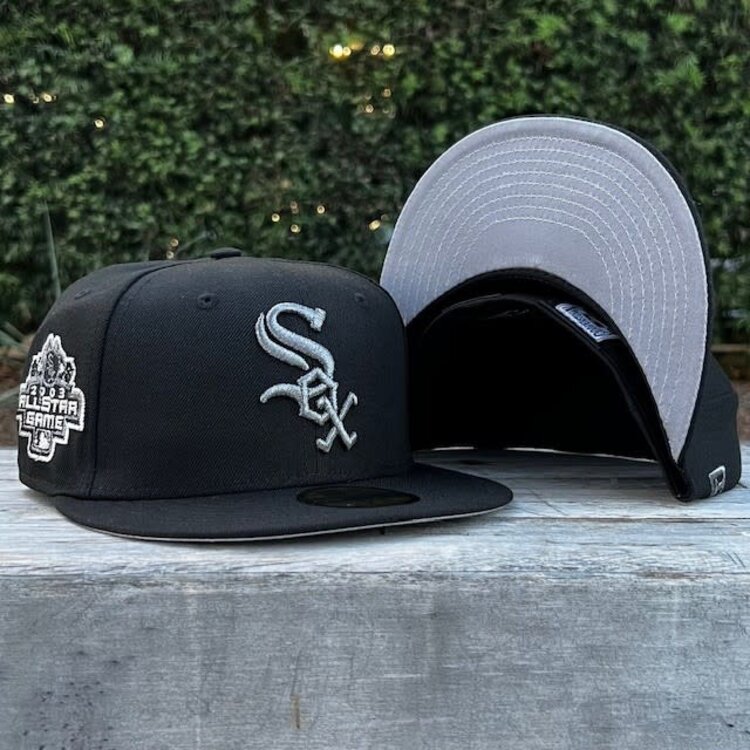 New Era White Sox Black Gray Metallic 2003 ASG
