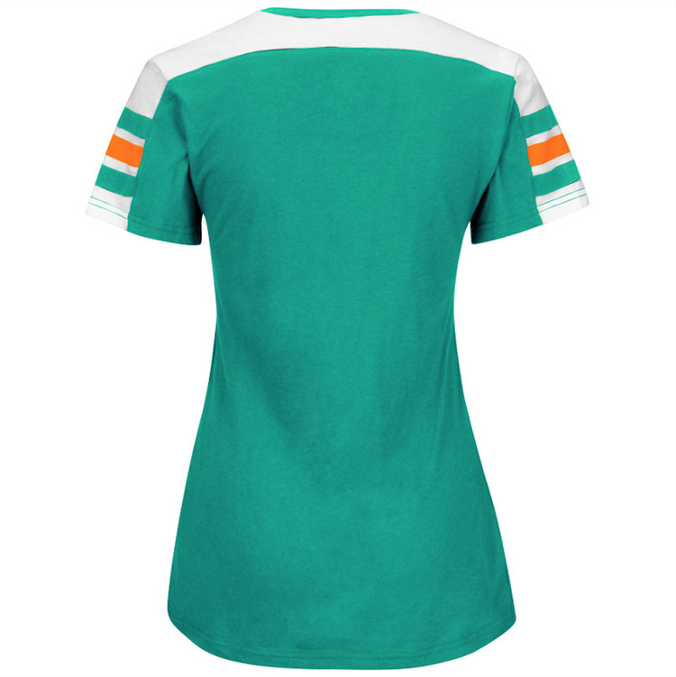 Majestic Dolphins W V-Neck Pride Playing